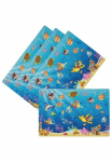 Ritzenhoff & Breker Stalo kilimėlis &raquo;HARIBO Seaworld 4 vienetai 45 x 30 cm&laquo; rutschfest ir abwischbar