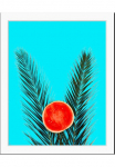 queence Paveikslas &raquo;Ruben&laquo; Essen | Kunst | Lebensmittel | Obst | Obst paveikslas/nuotrauka | palmių motyvas | Pflanzen | Pflanzenbilder 1 Stk. dalys HD Premium Poster-Druck ir Holzrahmen