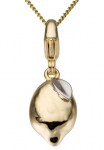 Firetti Pakabukas &raquo;Schmuck Dovanų Gold 375 Grandinėlė Charmarmband Gold-Charm Zitrone&laquo;