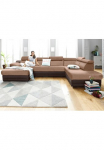 sit&more Sofa &raquo;Xenia U-Form&laquo; patogi su miegojimo funkcija