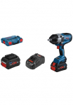 Bosch Professional Akku-Drehschlagschrauber &raquo;GDS 18V-1000 Professional&laquo; rinkinys su L-BOXX 2x18V/55 Ah Akumuliatorinis ir įkroviklis