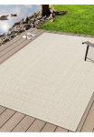 the carpet Lauko kilimas &raquo;Kansas&laquo; rechteckig 10 mm auk&scaron;tis madingas robuster in ir Lauko Kilimas Jute stilius