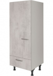 nobilia&reg; Spintelė įmontuojamam &scaron;aldytuvui &raquo;"Riva" Ausrichtung w&auml;hlbar su Schubkasten&laquo; vormontiert Breite/H&ouml;he: 60/1678 cm
