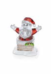 Swarovski Weihnachtsfigur &raquo;Kristallfigur Figurėlė kalėdų senelis ir Schornstein&laquo;