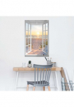 Reinders! Plakatas &raquo;Sonnenuntergang durch das Fenster&laquo;
