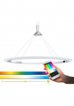 EGLO Pakabinamas &scaron;viestuvas &raquo;HORNITOS-C&laquo; LED-Board 1 Stk. Kaltwei&szlig; | Neutralwei&szlig; | Tageslichtwei&szlig; | Warmwei&szlig; &scaron;viestuvas CONNECT Steuerung &uuml;ber APP + Nuotolinis ap&scaron;vietimo pultas