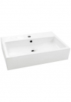 welltime Aufsatzwaschbecken &raquo;Verona&laquo; eckig plotis 60 cm Tiefe 42 cm Becken praustuvas Praustuvas