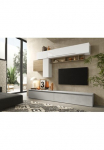 Home affaire Sekcija &raquo;Infinity 6tlg. plotis 262 cm auk&scaron;tis variabel Schrankw. (2x Lowboard&laquo; 6 Stk. dalys