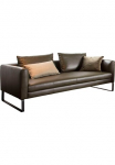 3C Candy Trivietė sofa &raquo;Avola Designsofa su Lederbezug tolle Verarbeitungsdetails&laquo; bequem ir komfortabel