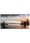 Artland Paveikslas ant drobės &raquo;Brooklyn Bridge Panorama&laquo; Amerika 1 Stk. dalys ant Holzrahmen gespannt