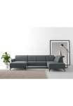 sit&more Sofa &raquo;Bailando U-Form&laquo; patogi su Kopfteilverstellung ir Vorziehsitz motorisch
