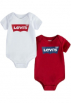 Levi's&reg; Kids Glaustinukė trumpomis rankovėmis &raquo;BATWING 2PK BODYSUIT&laquo; 2 Stk. vyrams ir moterims von dėl Babys