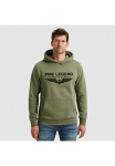 PME LEGEND Sportinis megztinis su gobtuvu &raquo;Hooded soft terry with logo&laquo; su Logo ra&scaron;tas