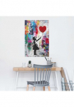 Reinders! Plakatas &raquo;Concrete Balloon Girl&laquo;