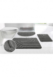 OTTO home Vonios kilimėlis &raquo;Sanremo Scandi Badvorleger Badezimmer Kilimas Duschvorleger&laquo; auk&scaron;tis 20 mm rutschhemmend Va&scaron;kuotas strapazierf&auml;hig Vonios kilimėliai universal spalvos Hoch-Tief-Effekt moderni ra&scaron;tas Boho