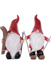 Myflair M&ouml;bel & Accessoires Weihnachtsfigur &raquo;Weihnachtsdeko rot&laquo; Wichtel ant Skiern auk&scaron;tis ca. 20 cm