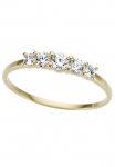 Firetti Auksinis žiedas &raquo;Schmuck Dovanų Gold 333 Memoire Ring&laquo; su Zirkonia (synth.)