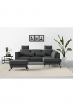 sit&more Kampinė sofa &raquo;Lindholm L-Form&laquo; su Sitztiefenverstellung ir spyruoklės