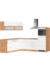 KOCHSTATION Virtuvinis komplektas &raquo;KS-Wien&laquo; Stellbreite 220 x 250 cm patogi su įmontuota buitinė technika