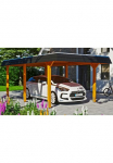 Skanholz Stoginė automobiliui &raquo;Wendland&laquo; Leimholz 291 cm hellbraun