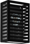 EGLO Sieninis &scaron;viestuvas &raquo;ALAMONTE 3 sieninė lempa Alu ir Stahl Au&szlig;enlampe E27 IP44 Lampe&laquo; E27 1 Stk. Sieninis &scaron;viestuvas L17 x H26 x AL10 cm juoda spalva 1X60W exkl.