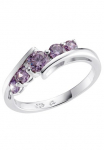 Amor Žiedas &raquo;Purple Elegance&laquo; su Zirkonia (synth.)