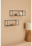 LeGer Home by Lena Gercke Subtilus Home by Lena Gercke Deko-Wandregal &raquo;Berit&laquo; rinkinys 2 Stk. dalys