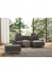 sit&more Kampinė sofa &raquo;Padua L-Form&laquo; su Sitztiefenverstellung Armteilfunktion ir spyruoklės