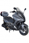 Alpha Motors Motoroleris &raquo;Sport Cruiser 300&laquo; 276 cm&sup3; 125 km/h Euro 5+ 2379 ekonomi&scaron;kas rinkinys su Daiktadežė su integr. Signalizacija Keyless-System USB-Anschluss ir Windschild