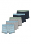 Name It Trunk &raquo;NKMBOXER dėl Jungen su Logoschriftzug ir mink&scaron;tas Bund&laquo; Rinkinys 5 Stk. Gražiai trikotažas aquamarine angesetztes atraitas