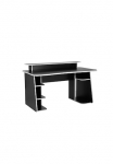 OTTO home Gamingtisch &raquo;GAME kompiuterinis stalas ra&scaron;omasis stalas Towerfach Monitoraufsatz&laquo; ergonomisch geschwungene stalo plok&scaron;tė plotis 120 arba 150 cm