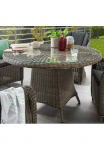 Destiny Sodo stalas &raquo;LUNA&laquo; &Oslash;120x75 cm 1 Stk. dalys (&Oslash;120x75 cm) Aliumininis Polyrattan