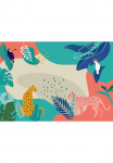 Komar Tapetai &raquo;Digitaldruck Vlies - Jungle Rendezvous - Gr&ouml;&szlig;e 400 x 280 cm&laquo; ra&scaron;tuotas glatt vaikų kambario baldų komplektas