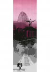 Architects Paper Fototapetas &raquo;Rio De Janeiro&laquo; Grafik Tapetai Stadt Rio Pink juoda spalva Wei&szlig; Panel 00m x 280m