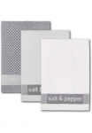 Dyckhoff Pa&scaron;luostė &raquo;Salt & Pepper Ma&szlig;e je skarelė Skara ca. 50x70 cm&laquo; su drei padėties Motiven