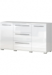OTTO home Pailga indauja &raquo;Piano komoda 2-iejų durų su 3 Stalčius 153x45x85cm&laquo; UV lackiert hochgl&auml;nzend Soft-Close Funktion