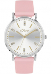 s.Oliver Laikrodis laikrodis laikrodis laikrodis Kristallsteine Silikonarmband analog
