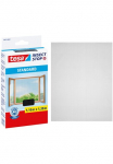 tesa Insektenschutz-Fensterrahmen &raquo;Insect Stop Standard Fliegengitter dėl langas - 1.1 m :1.3 m&laquo; Rinkinys Fliegennetz Klettband 1 Stk. dalys Insektenschutzgitter -Fliegenetz be Bohren -zuschneidbar