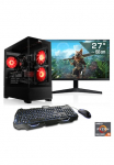CSL Gaming-PC-Komplettsystem &raquo;AeroVision V24356&laquo; 27 &Prime; AMD Ryzen 5 GeForce RTX 5070 32 GB RAM 1.000 GB SSD