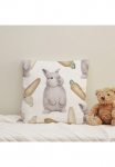 queence Dekoratyvinė pagalvėlė &raquo;Hase ir Karotte&laquo; Pagalvės užvalkalas su HD Premium ra&scaron;tas geruchsneutral 40x40cm