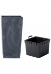 Prosperplast Vazonas &raquo;Urbi Square Effect&laquo; BxTxH: 40x40x75 cm