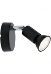 Paulmann Sieninis &scaron;viestuvas &raquo;Carolina&laquo; GU10 1 Stk. Spotlight IP44 max. 1x10W Chrom 230V metalas GU 10