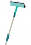 Leifheit Wasserabzieher &raquo;Fensterwischer Brush Window Cleaner Telescope 200&laquo;
