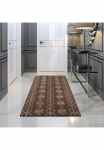 Carpet City Kilimas &raquo;April 0608&laquo; rechteckig 10 mm auk&scaron;tis Kiliminis takelis &scaron;velnus durch Microfaser Boho Ethno stilius Wohnzimmer
