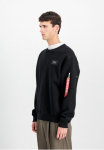 Alpha Industries Sportinio stiliaus megztinis &raquo;Back ra&scaron;tas Crewneck&laquo;