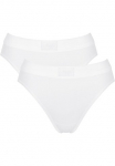 sloggi Tai-Slip &raquo;Double Comfort T&laquo; 2vnt. Pack elastingas nahtloser liemuo hoher Beinausschnitt