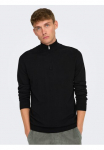 ONLY & SONS Megztinis &raquo;ONSLOUI REG 12 MEL HALF ZIP KNIT NOOS&laquo;