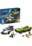 LEGO&reg; Konstruktionsspielsteine &raquo;Verfolgungsjagd su Polizeiauto ir Muscle Car (60415) LEGO City&laquo; pagamintas in Europe