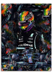 Artland Paveikslas ant drobės &raquo;Sir Lewis Hamilton Motorsportlegende&laquo; paveikslas/nuotrauka von M&auml;nnern 1 Stk. dalys ant Holzrahmen gespannt