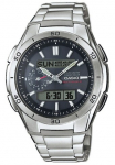 Casio Funk chronografas WVA-M650D-1AER Laikrodis laikrodis laikrodis Laikrodis Edelstahlarmbandbis 10 Me&scaron;kiukas wasserd.